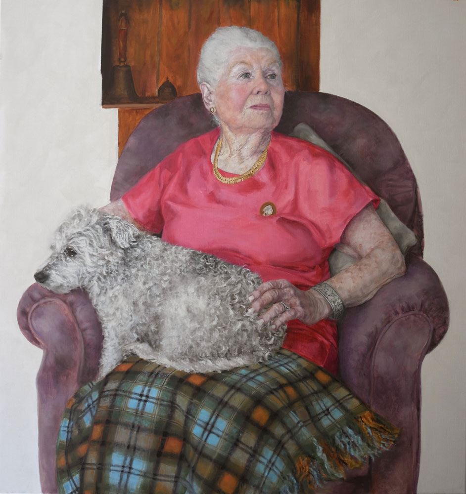KILGOUR PRIZE 2015 Winner: Janelle Thomas 'Helen Ross, 94 with Kirsty' 2015